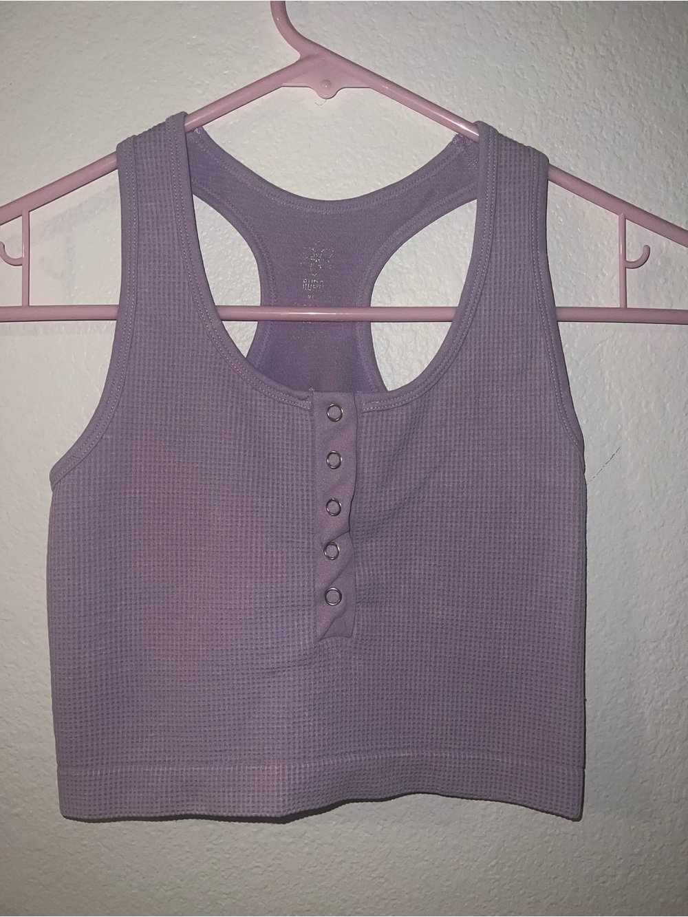Lavender Cropped Tank